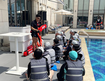 파라다이스시티 CIMER 생존수영 진행-1 사진2